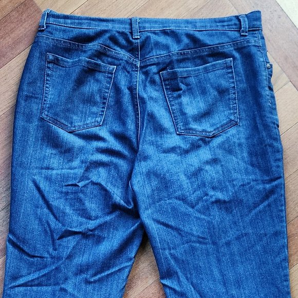 Gloria Vanderbilt Classic High Rise Tapered Jeans Size 14 Short - Picture 11 of 16